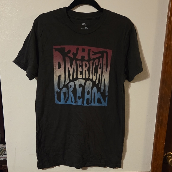 The American Dream Ombre Tee - Black - Picture 1 of 4